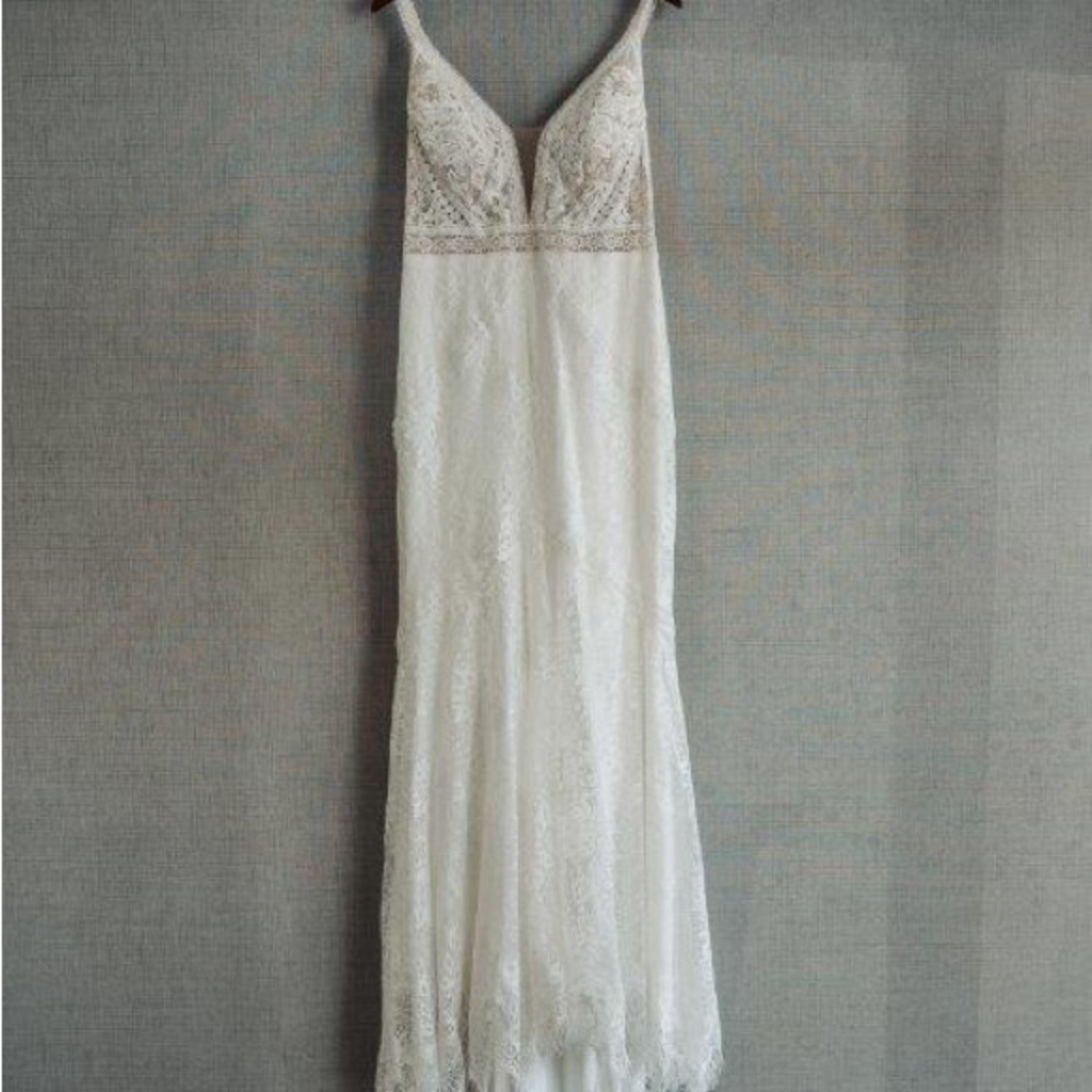 Lillian West wedding gown